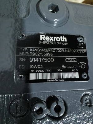 B220301000394 پمپ پلانجر A4VG140EP4D1/32R-NAF02F021DP R902155995 Rexroth برای SANY