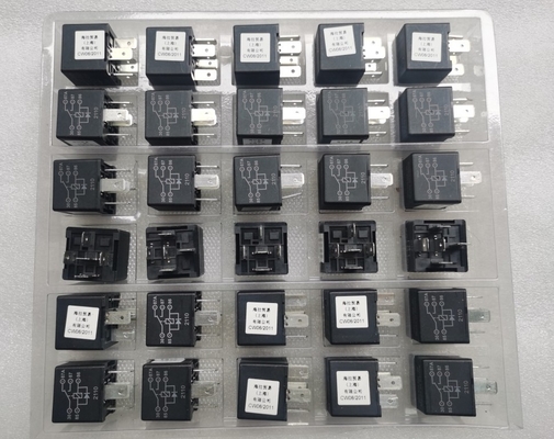 Hella Relay 4RD 933 332-09 5 PIN 24V Construction Machines Spare Parts 10/20A For SANY