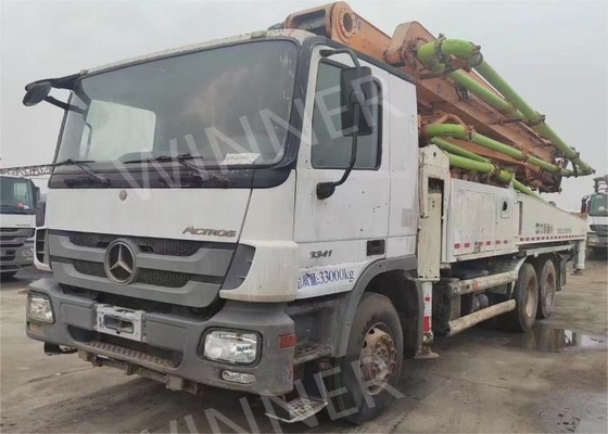 کامیون پمپ بتن دست دوم با بوم ZLJ5339THB 47m 3 Axle 2012