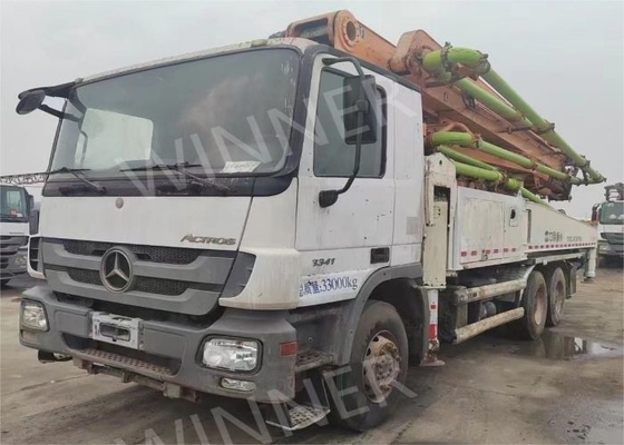 کامیون پمپ بتن دست دوم با بوم ZLJ5339THB 47m 3 Axle 2012