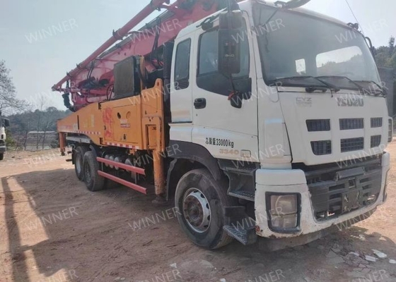کامیون پمپ بتن دست دوم SANY 3 Axle SYM5339THBDW 490C-8S 2016