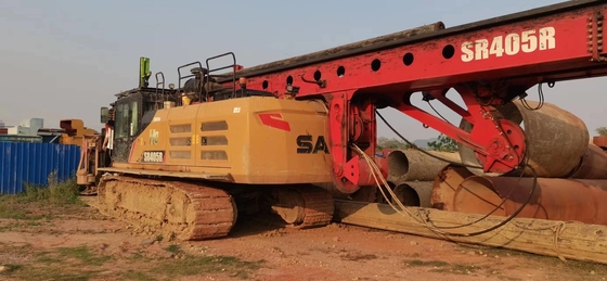 دکل حفاری چاه مورد استفاده Sany SR405R 2020 405KN 70m/min 377KW